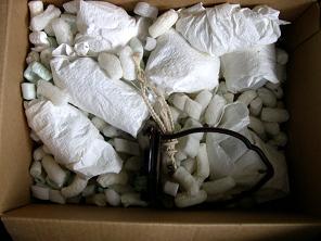 Plastic, Packing Peanuts